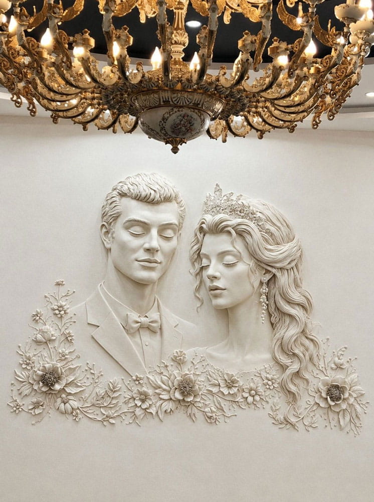 Contemporary plaster molding